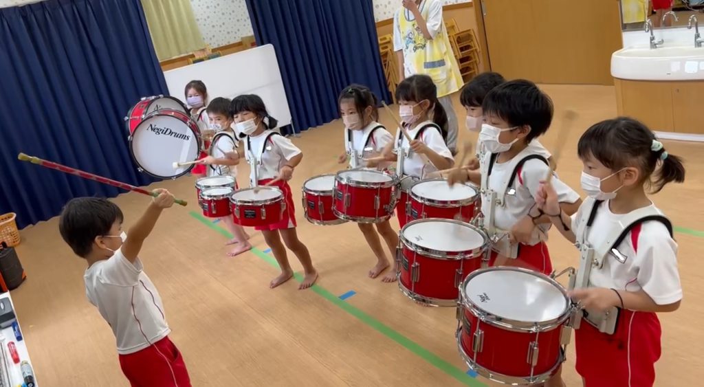 5歳児プロジェクト保育（運動会鼓笛隊）その2 | きらり美南保育園