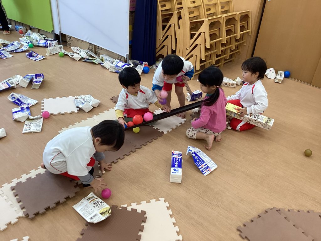 2345歳児合同プロジェクト保育（異年齢・縦割り自由遊び）その3