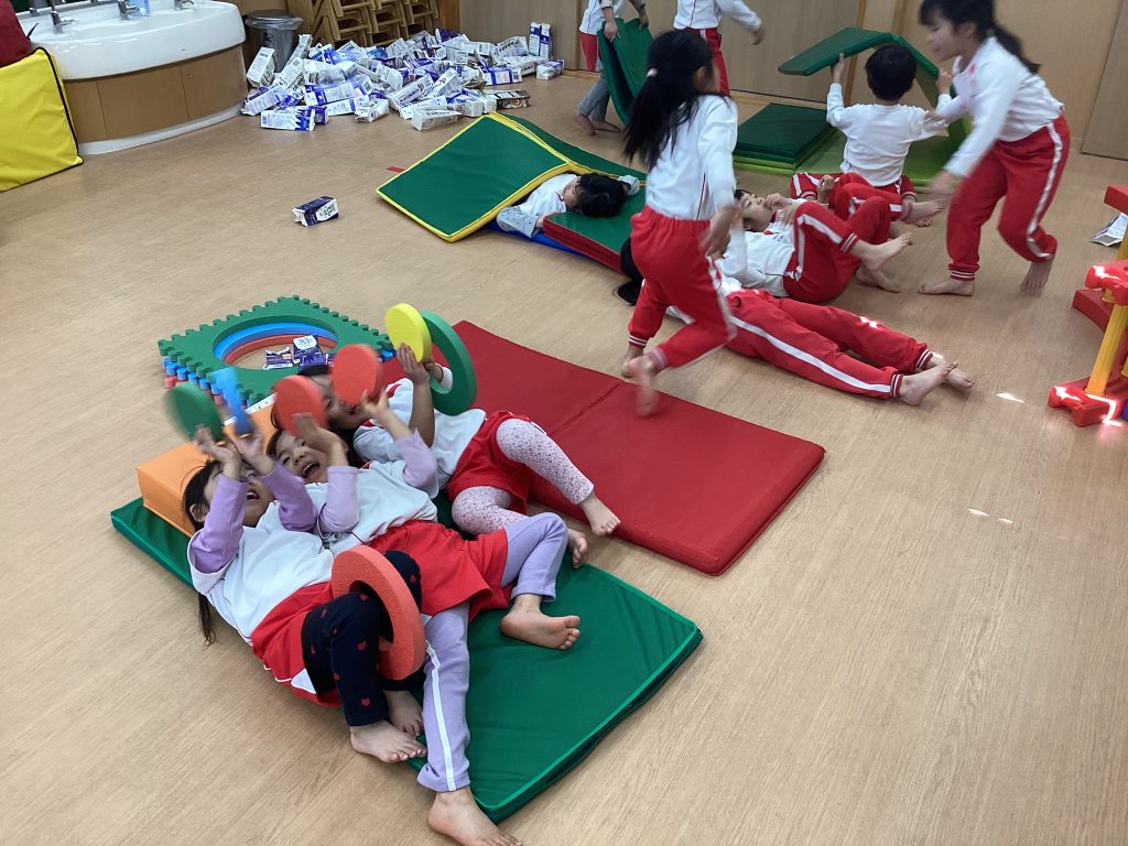 2345歳児合同プロジェクト保育（異年齢・縦割り自由遊び）その4